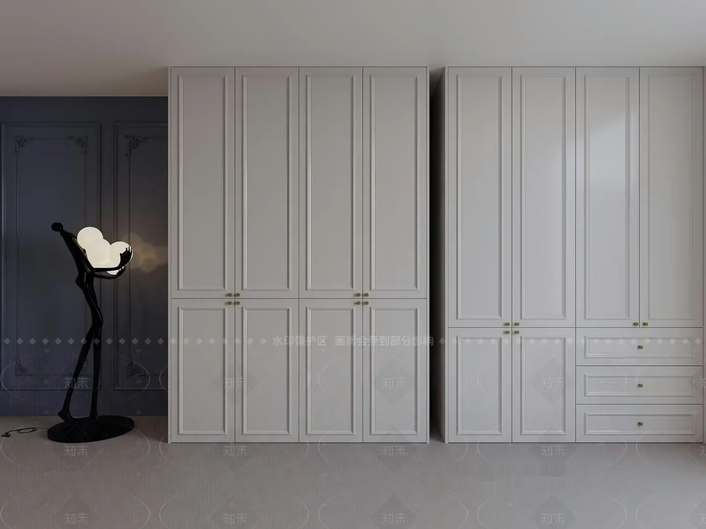 A Modern Storage Unit 3D Model – 22335 – VRAY Render