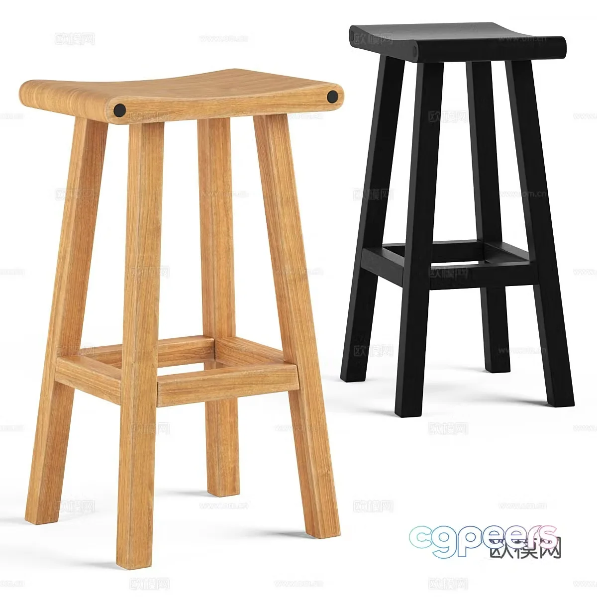 Loftdesigne stool 3d model