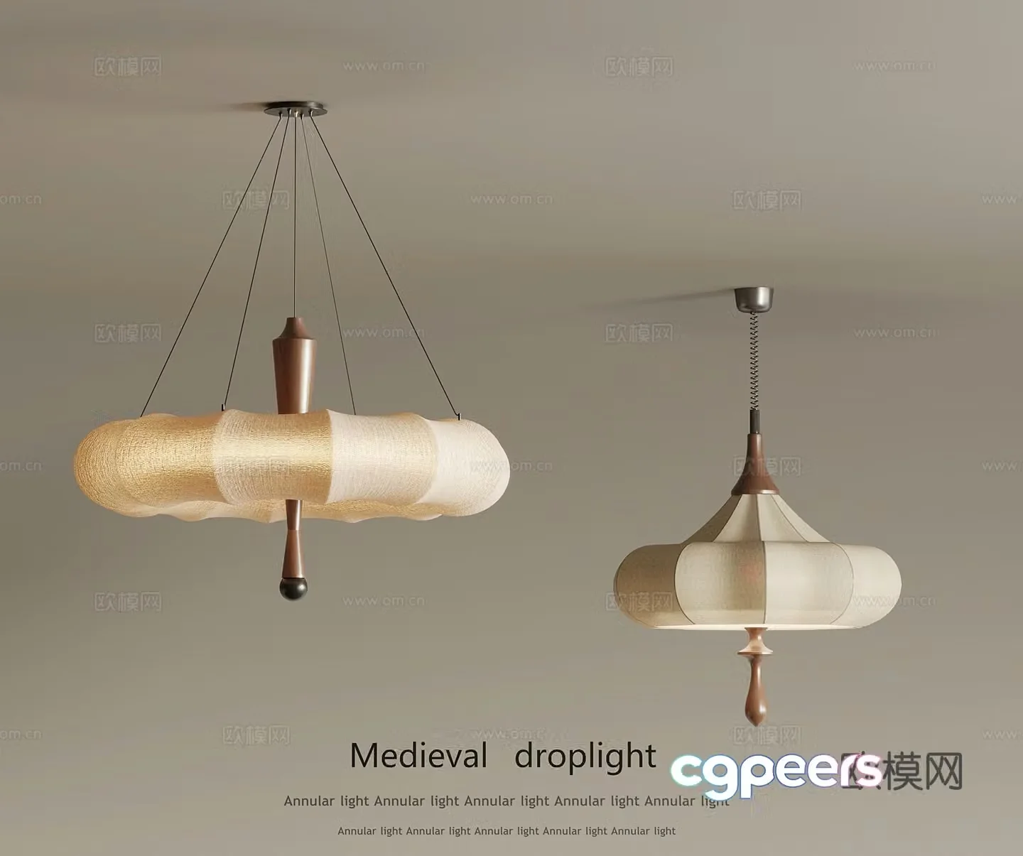 21 medieval chandelier 3d model