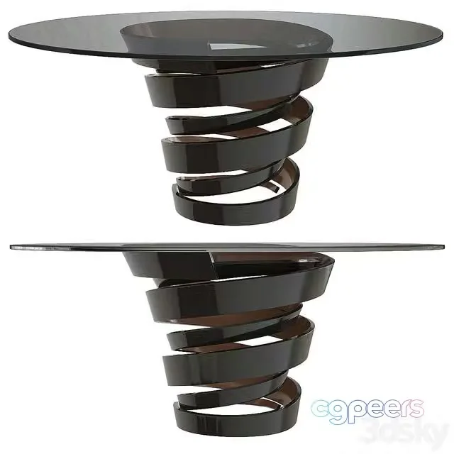 3ds Max Free – Dining Table INTUITION by Koket