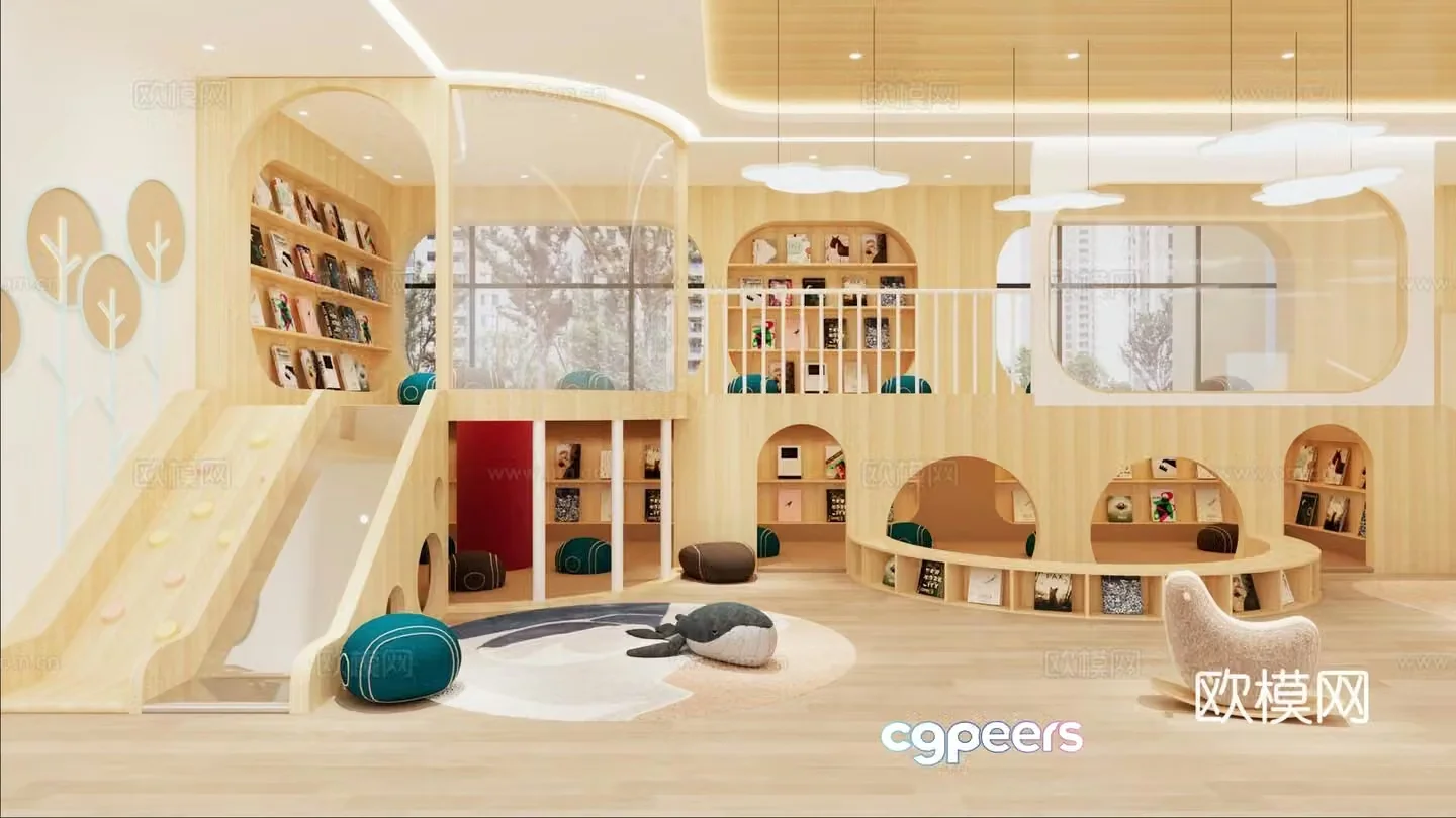Kindergarten 3D model