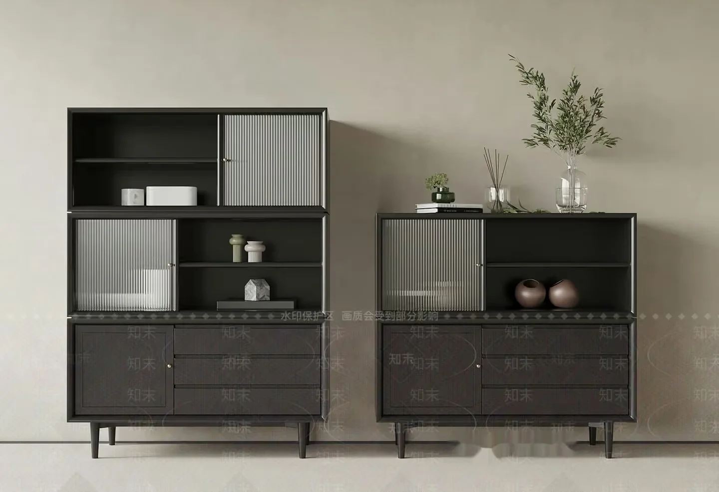 Mid-Century Modern Furniture 3D Model – 909 – VRAY Render