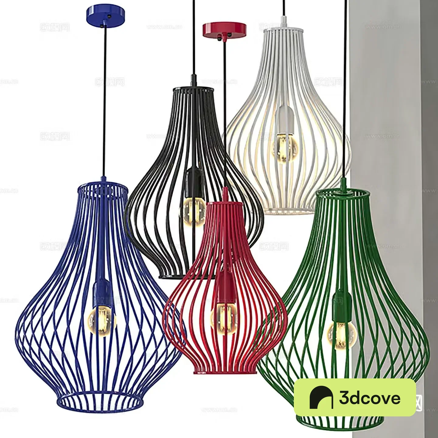 Industrial style chandelier wrought iron chandelier