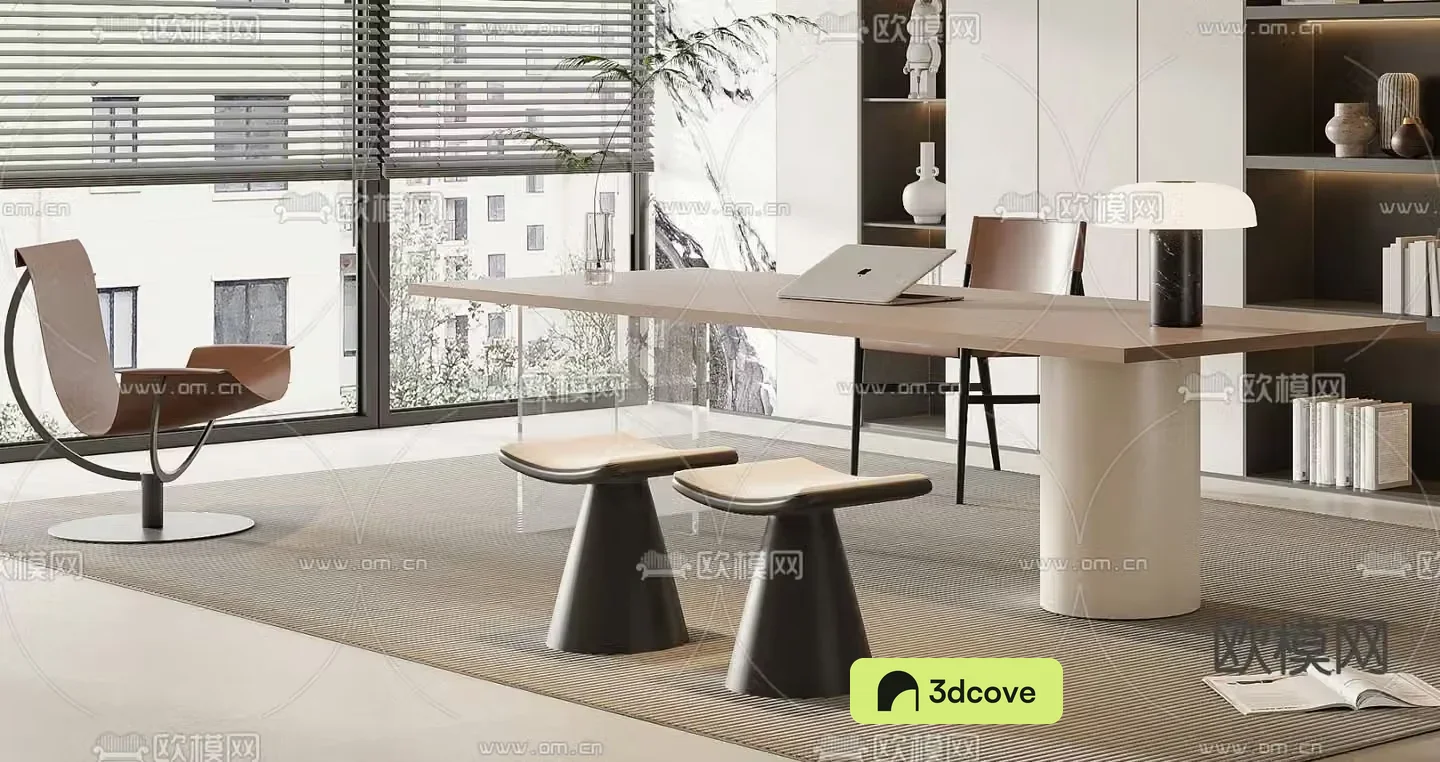 Modern desk computer desk study table