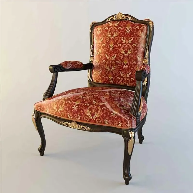 Wooden Armchair 3D Model – 7755 – VRAY Render