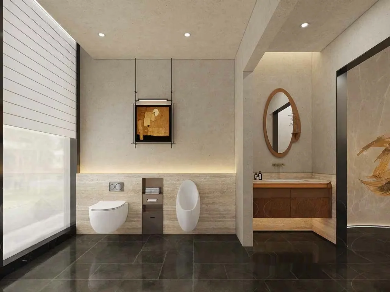 Modern Bathroom Design 3D Model – 7027 – VRAY Render