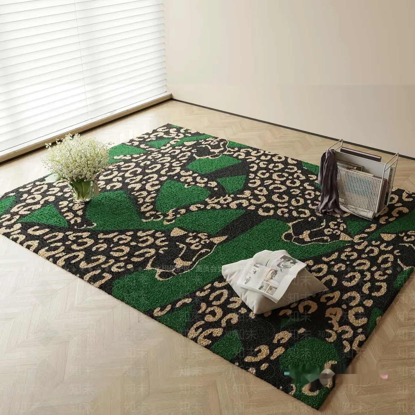 A Leopard-Print Rug 3D Model – 4129 – VRAY Render