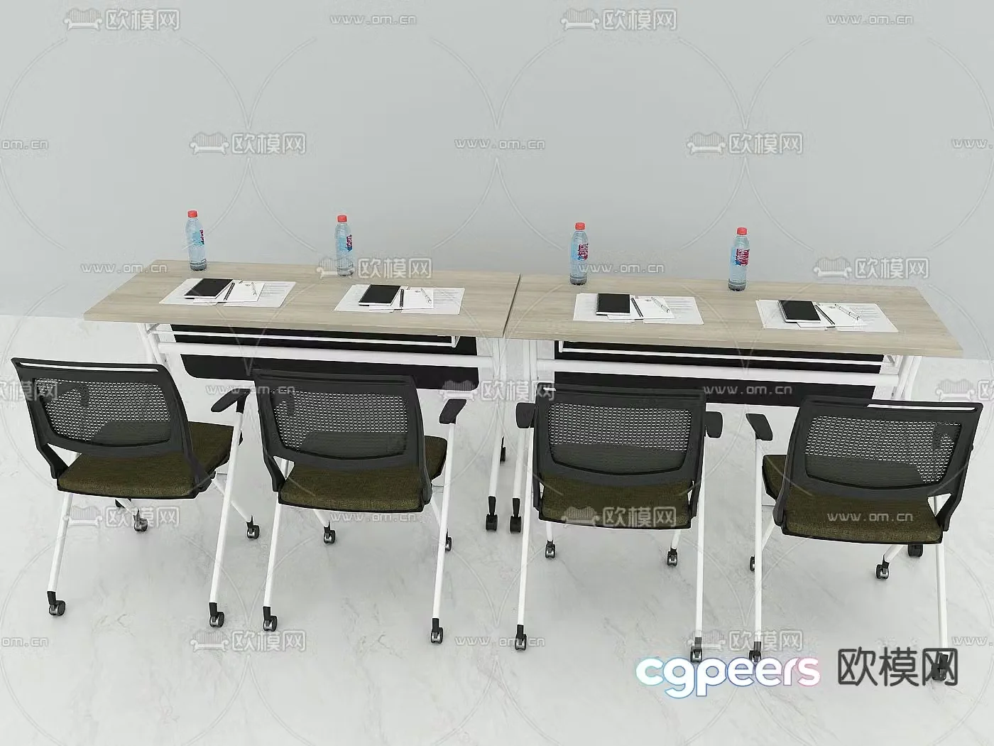 Conference table conference table and chair long table and chair 3d model