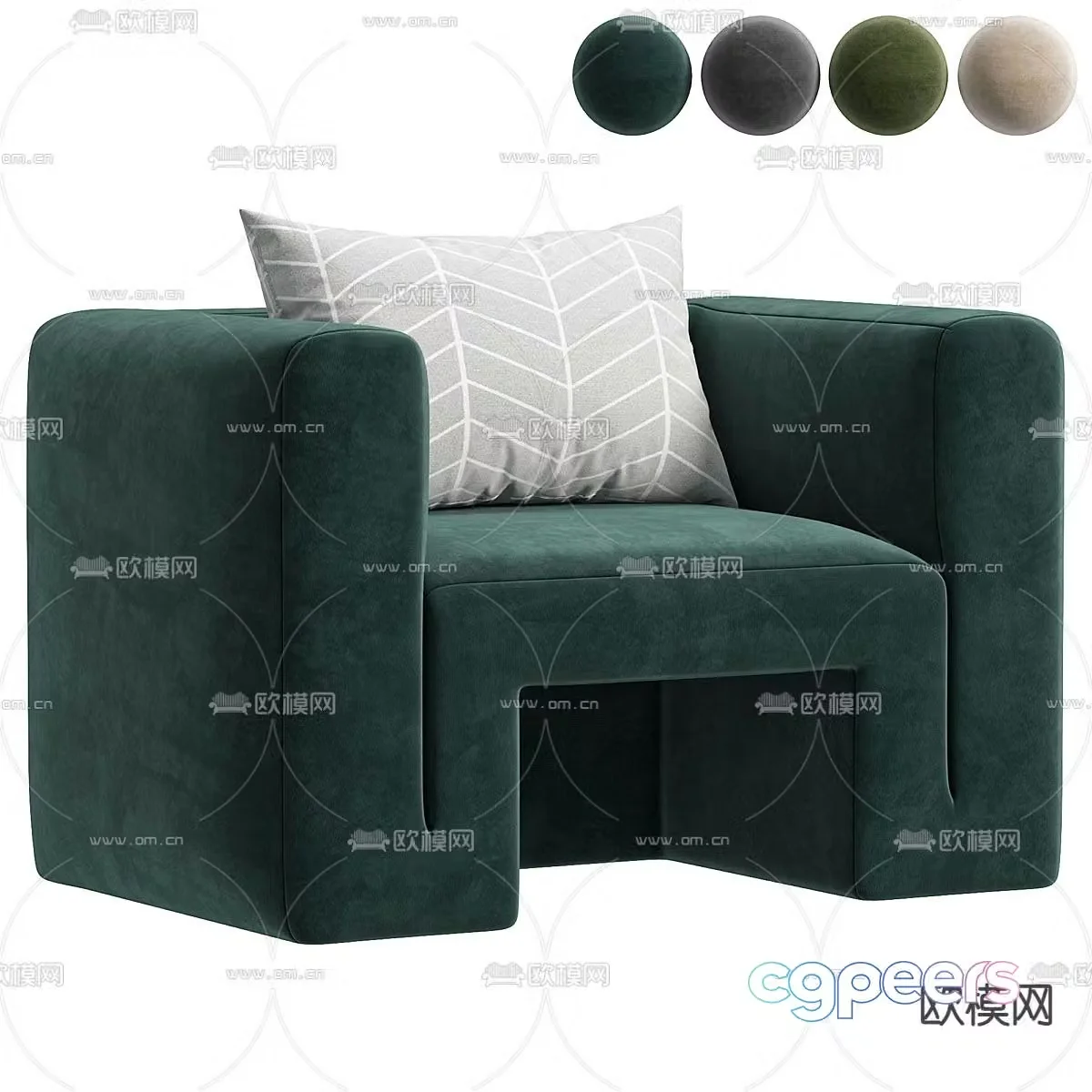 Matra leisure sofa 3d model