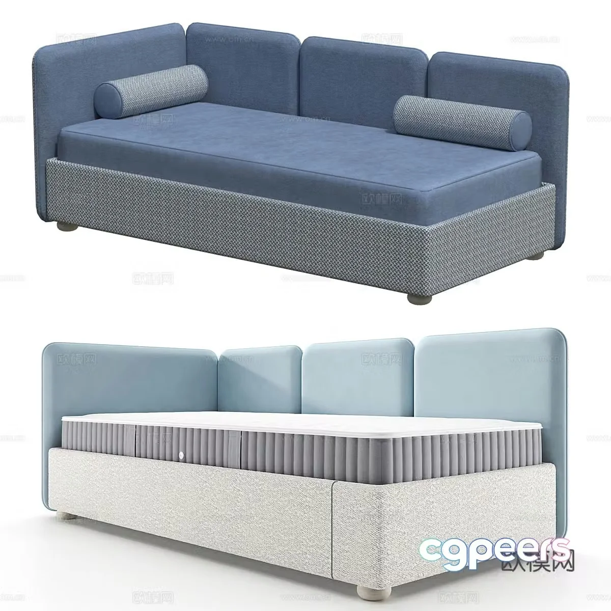Children’s bed 3d model