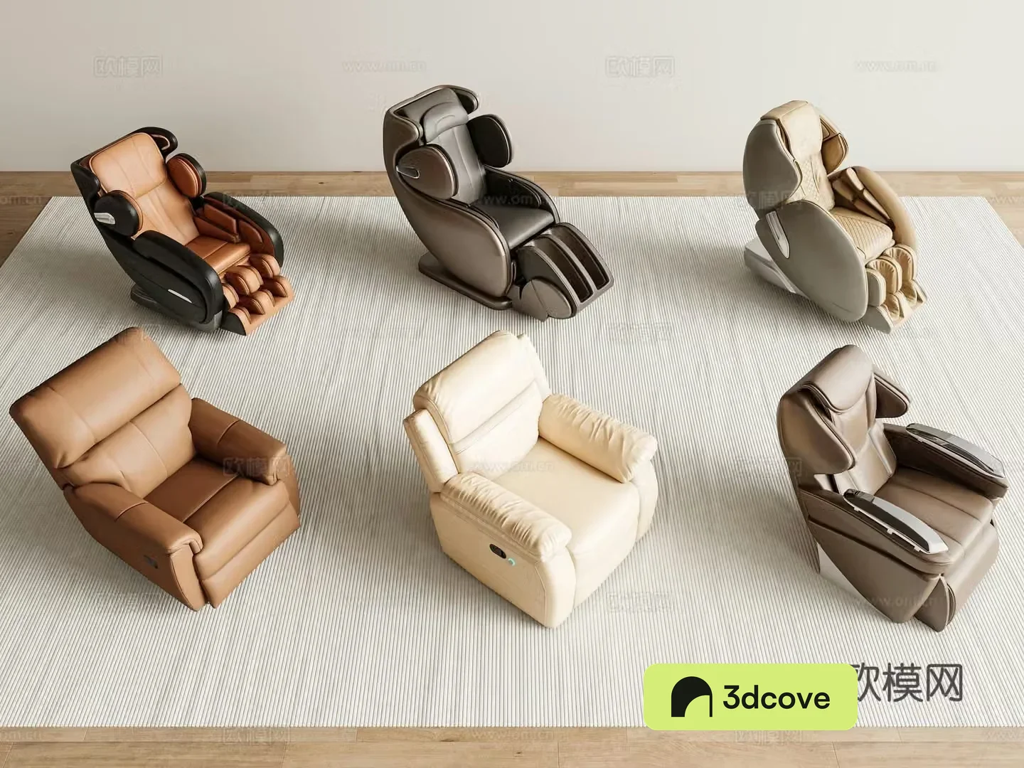 Modern massage chair