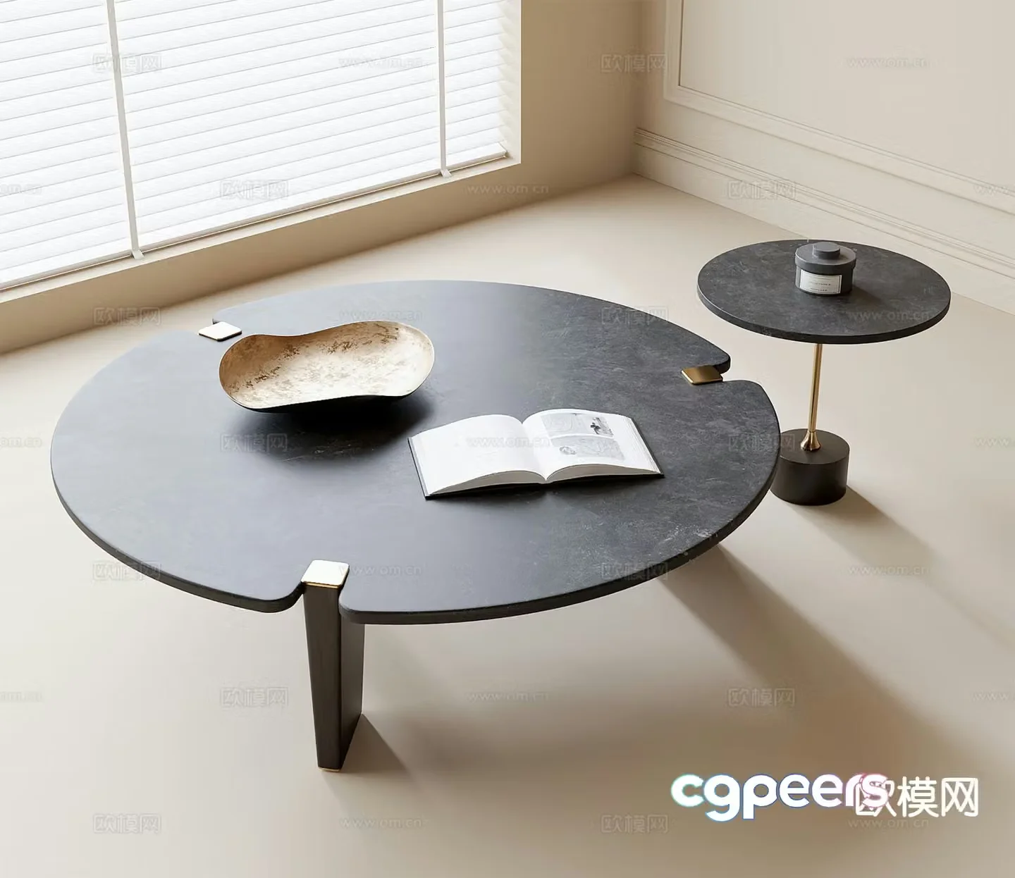 3D model of mother-in-law coffee table