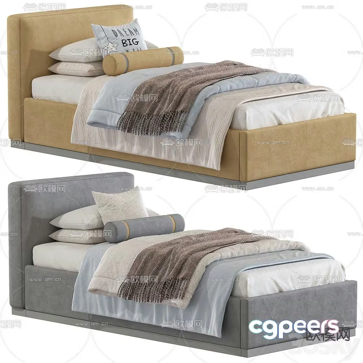 Children’s bed 3d model