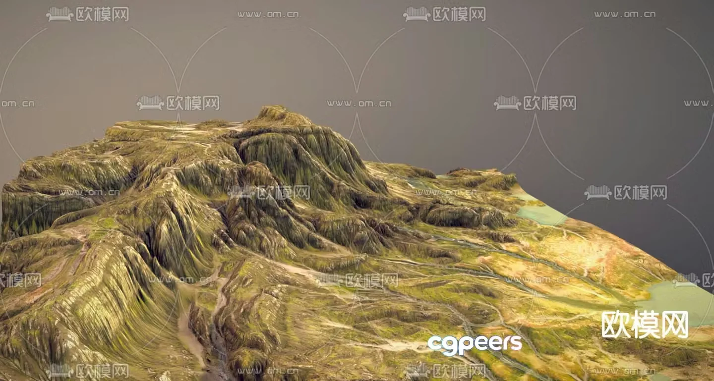 Mountains mountains mountains 3d model