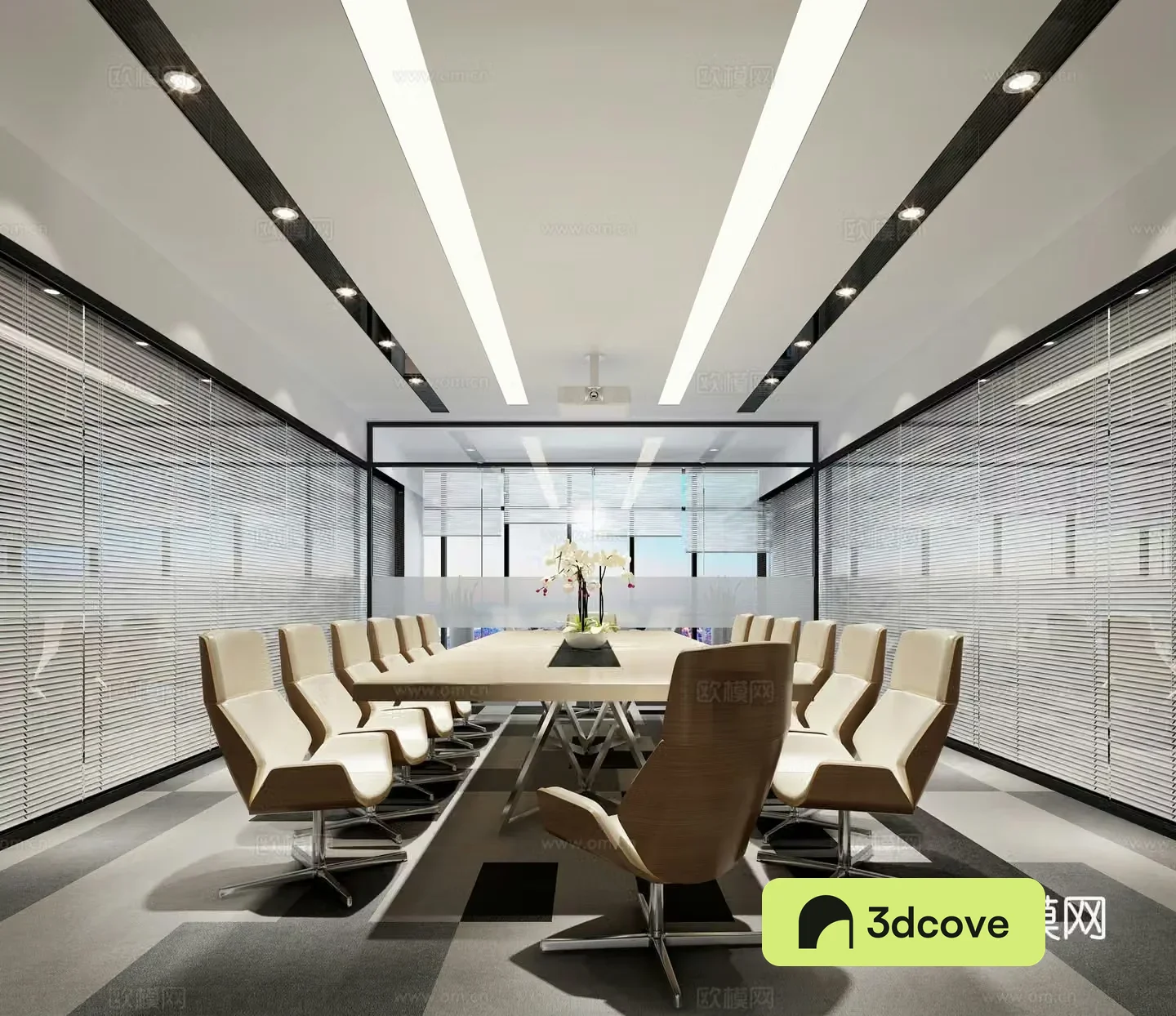 Modern conference room
