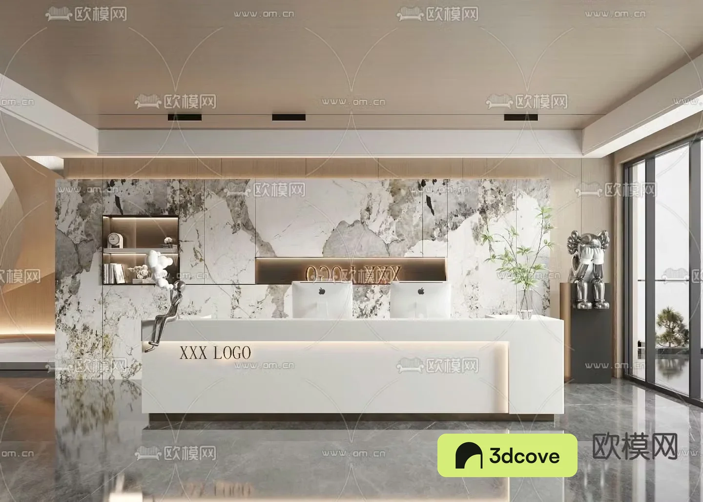Front desk reception desk service desk