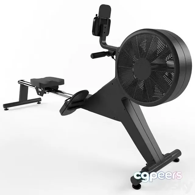 3ds Max Free – Rowing Machine
