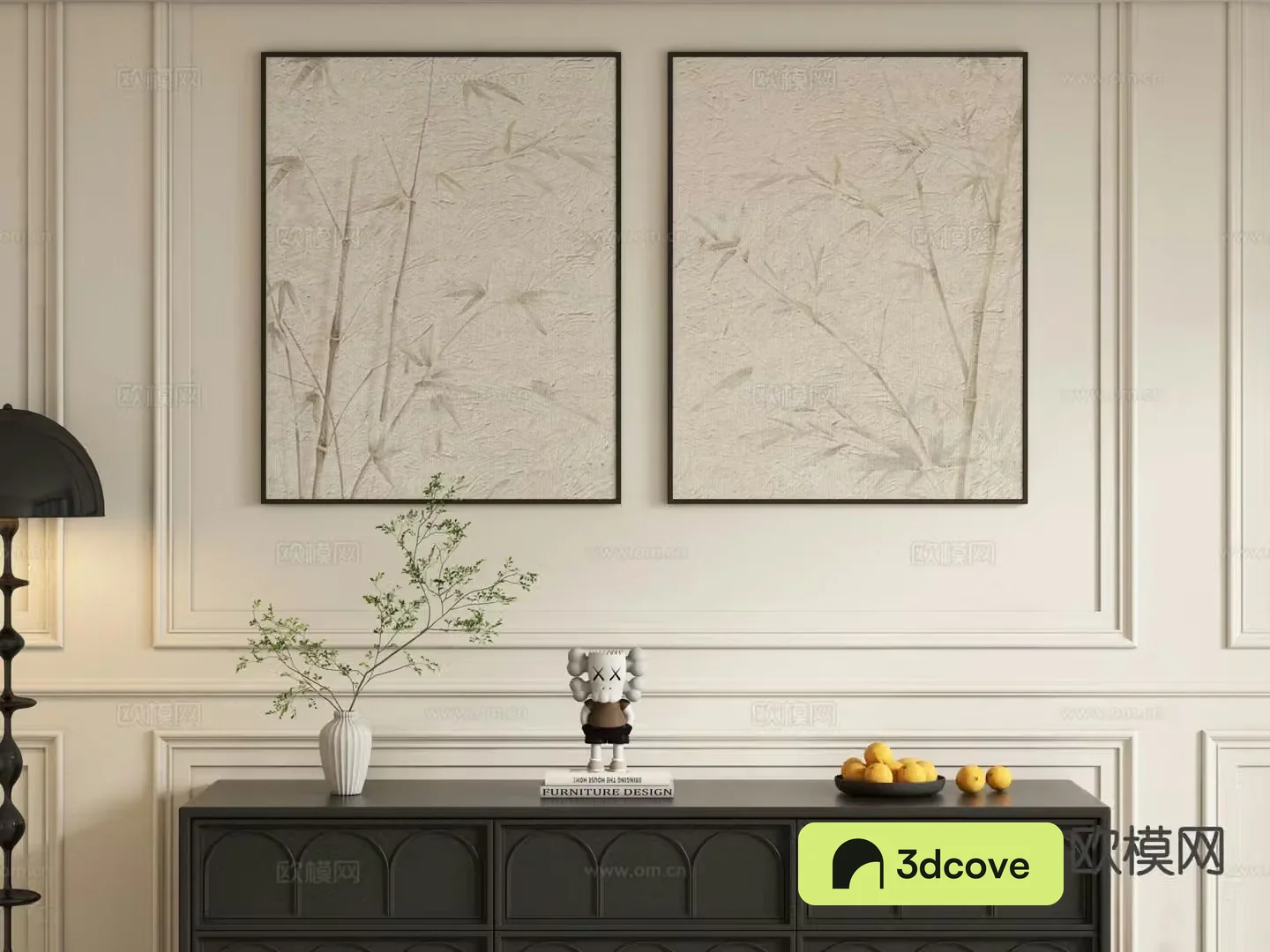 Modern decorative painting hanging painting