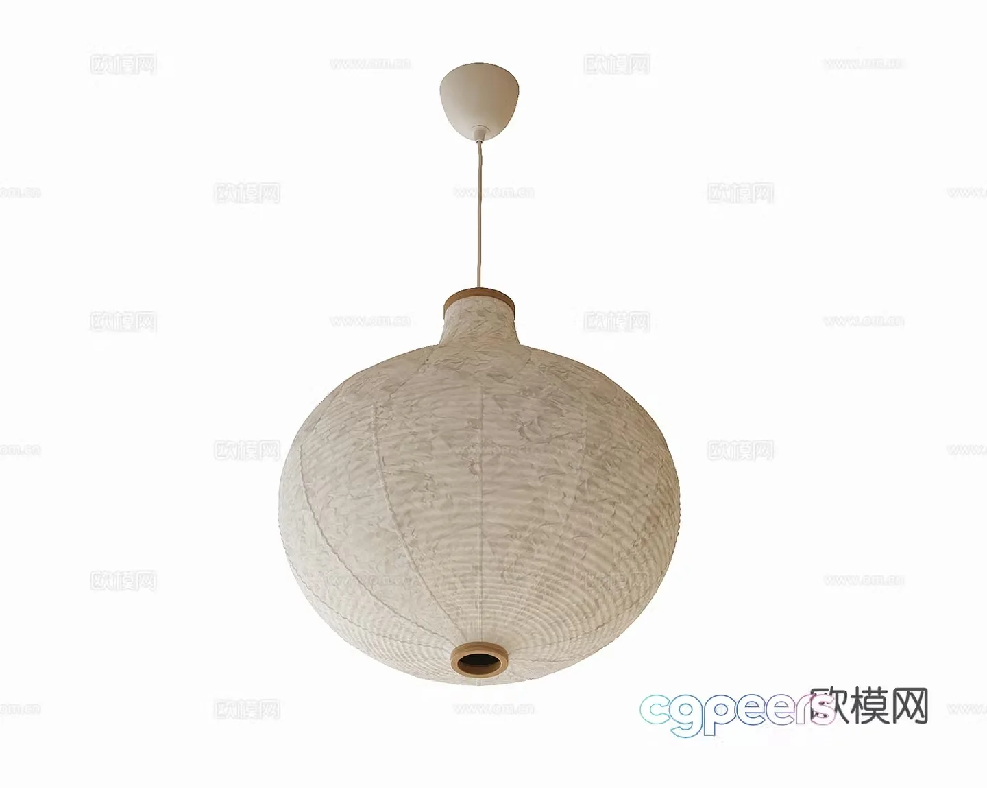 French retro chandelier 3D model