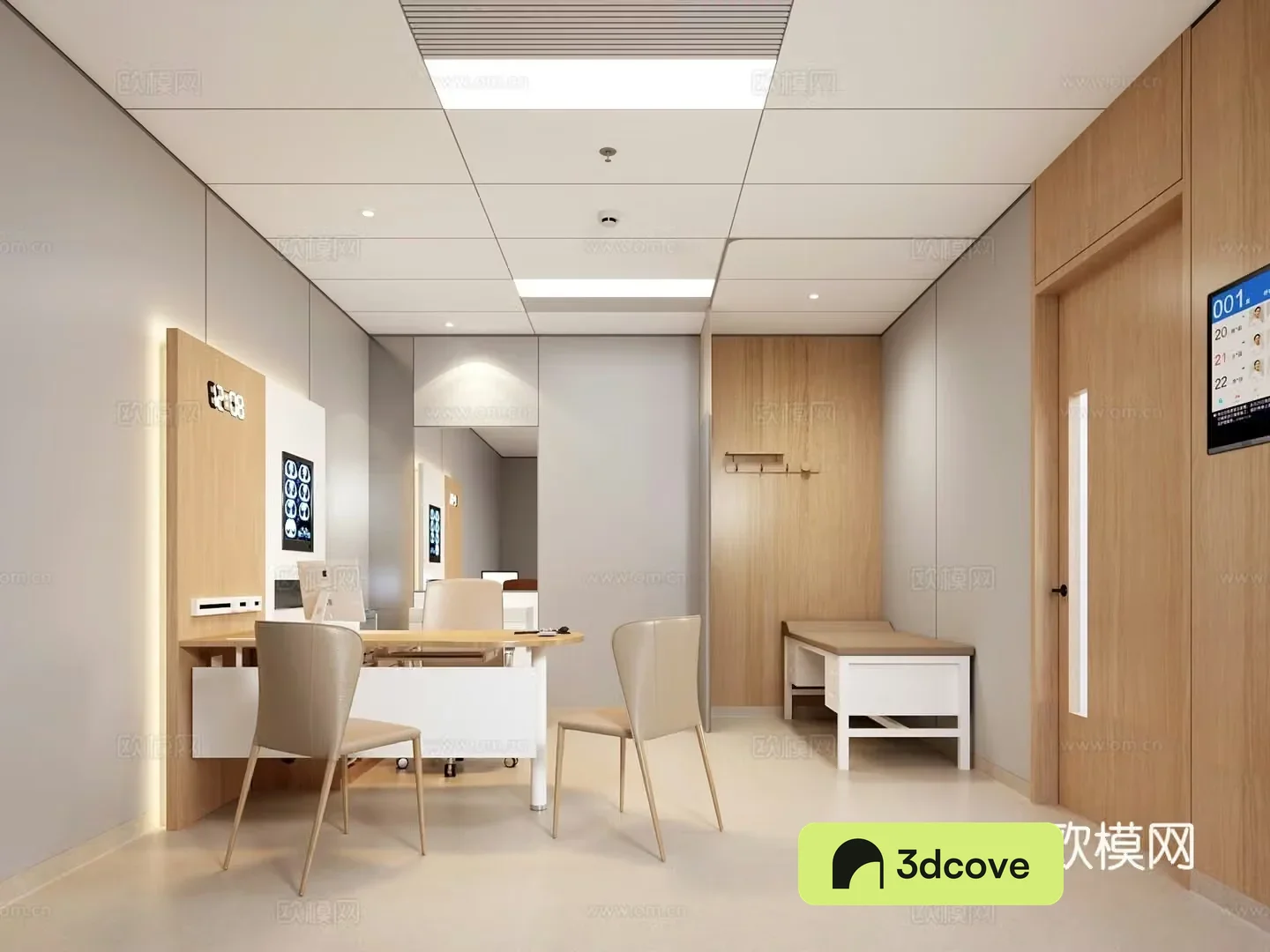 Modern hospital clinic