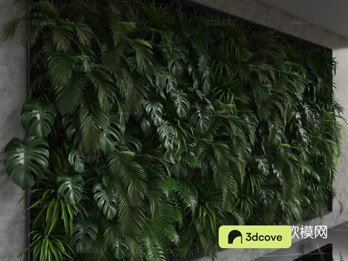 Modern background wall