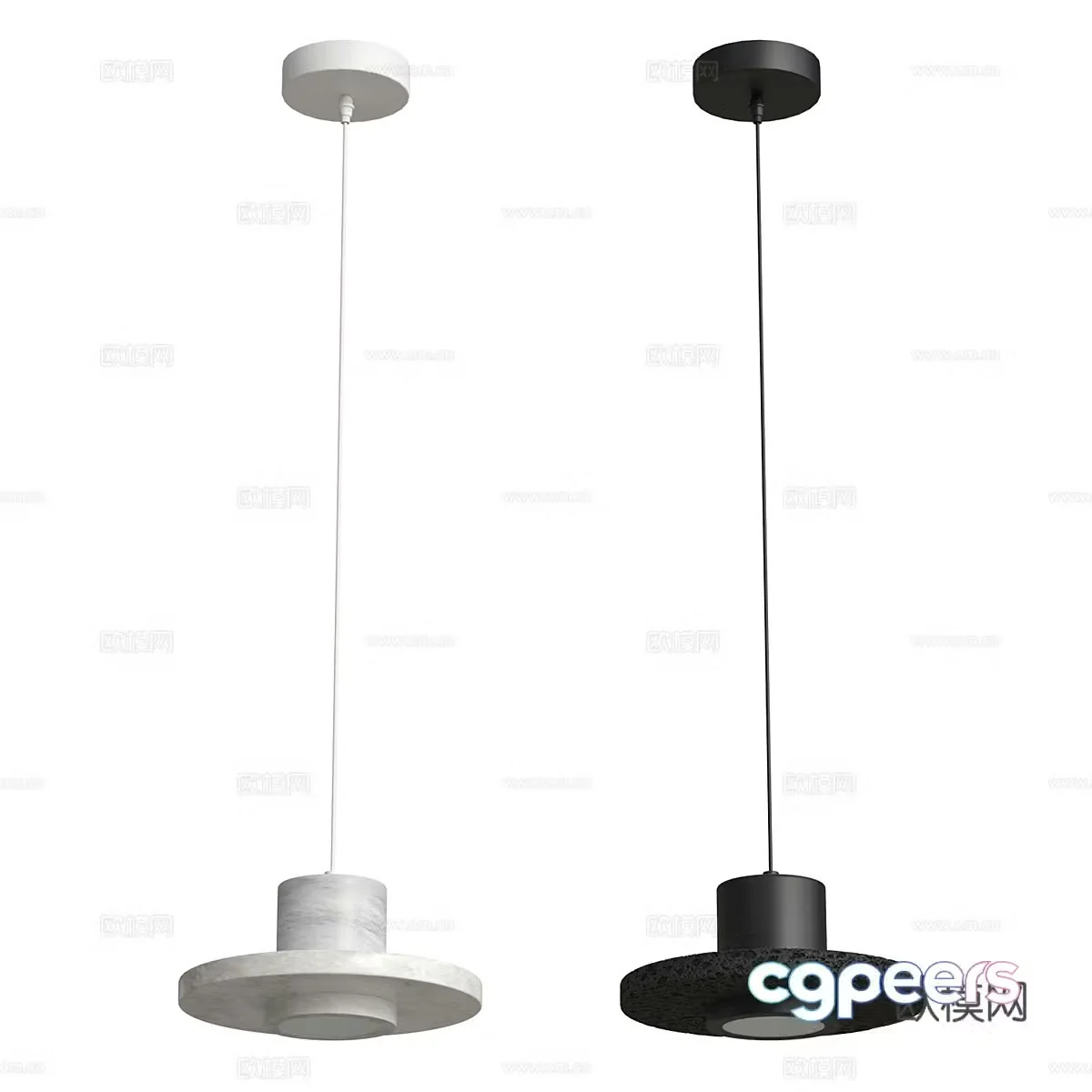 Modern simple chandeliers chandeliers simple chandeliers dining chandeliers living room chandeliers lamps 3D model