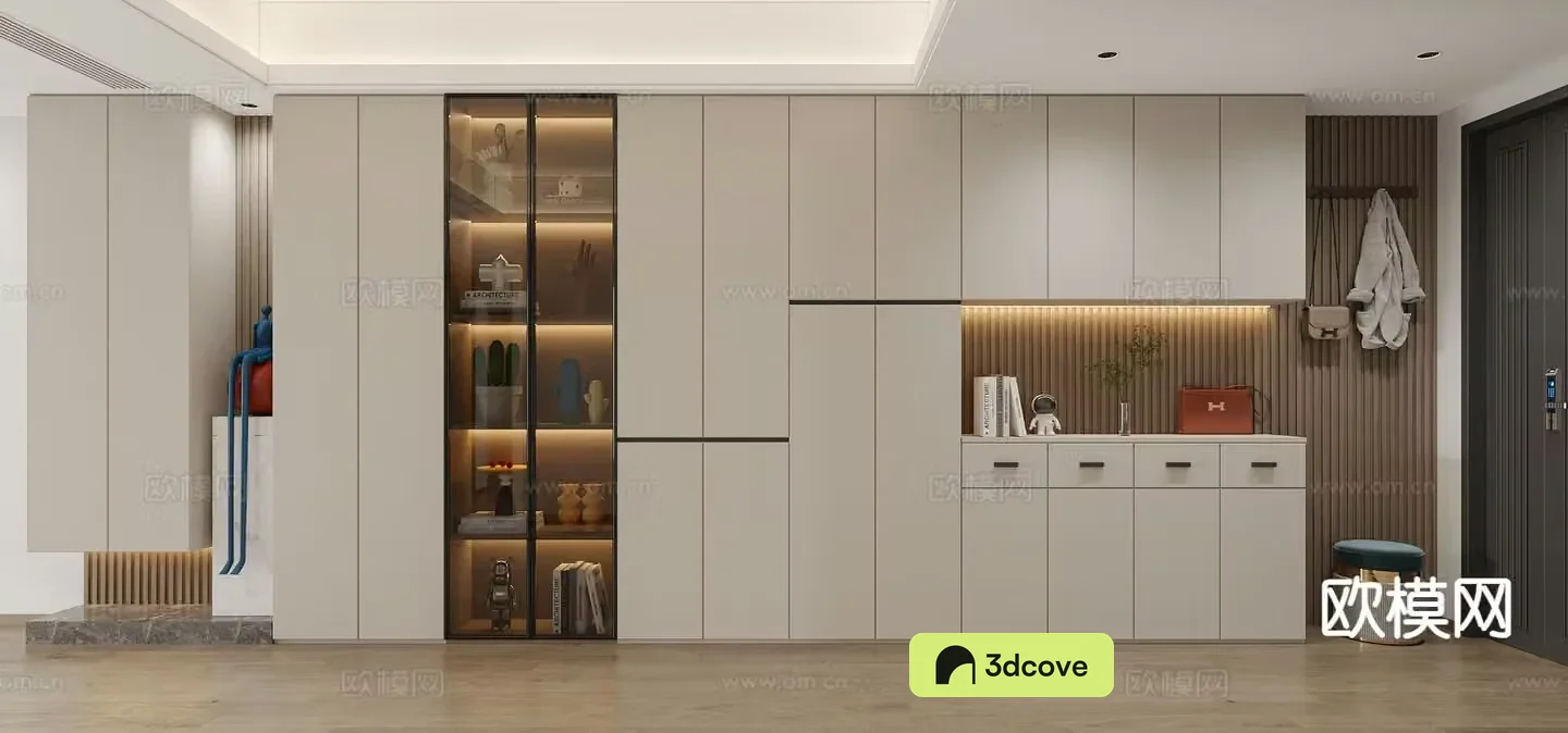 Modern shoe cabinet