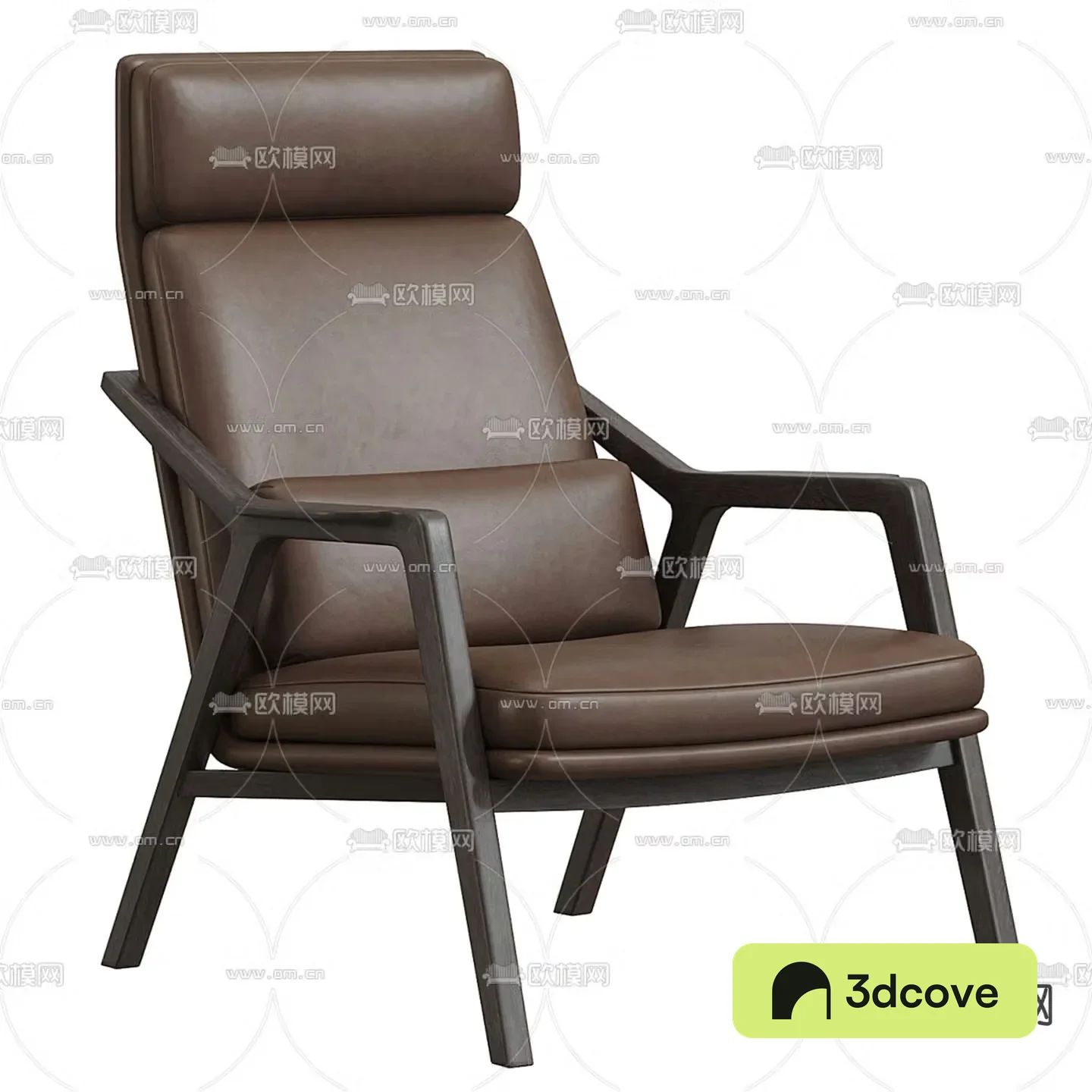 Porada Loretta Leather Sofa Chair Leisure Chair