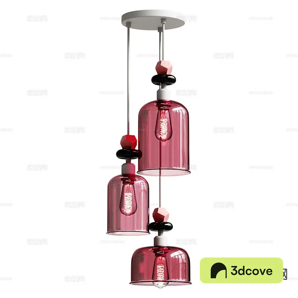 Simple chandelier