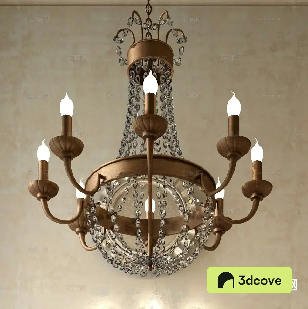 American chandelier hall chandelier