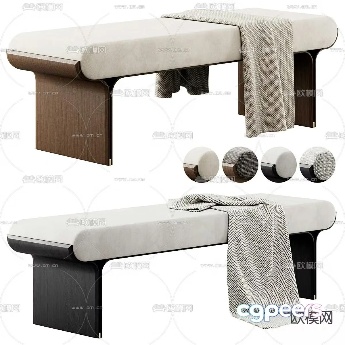 Stami bench 3d model