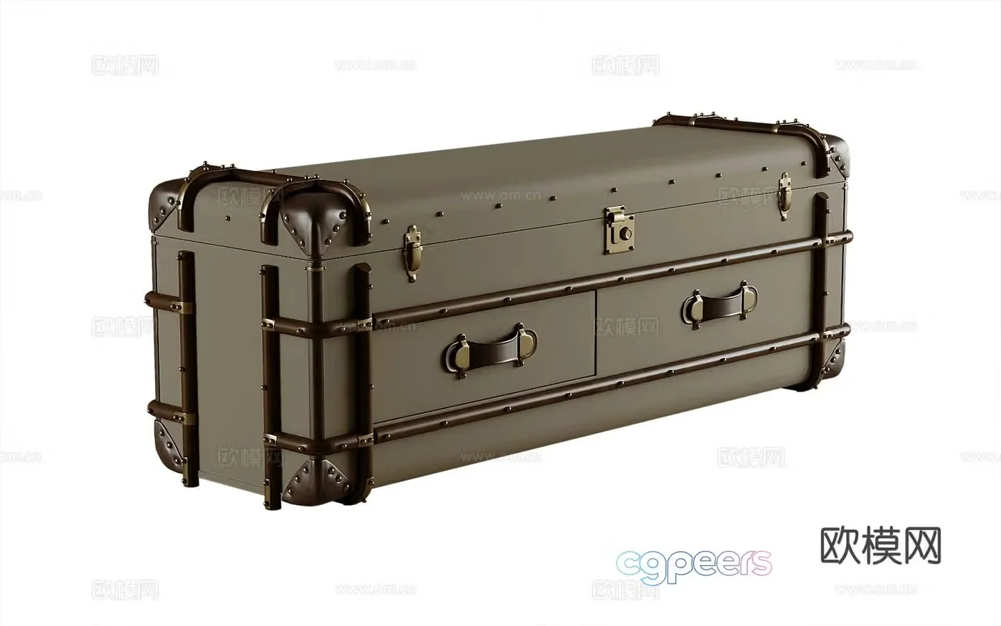 American box 3d model