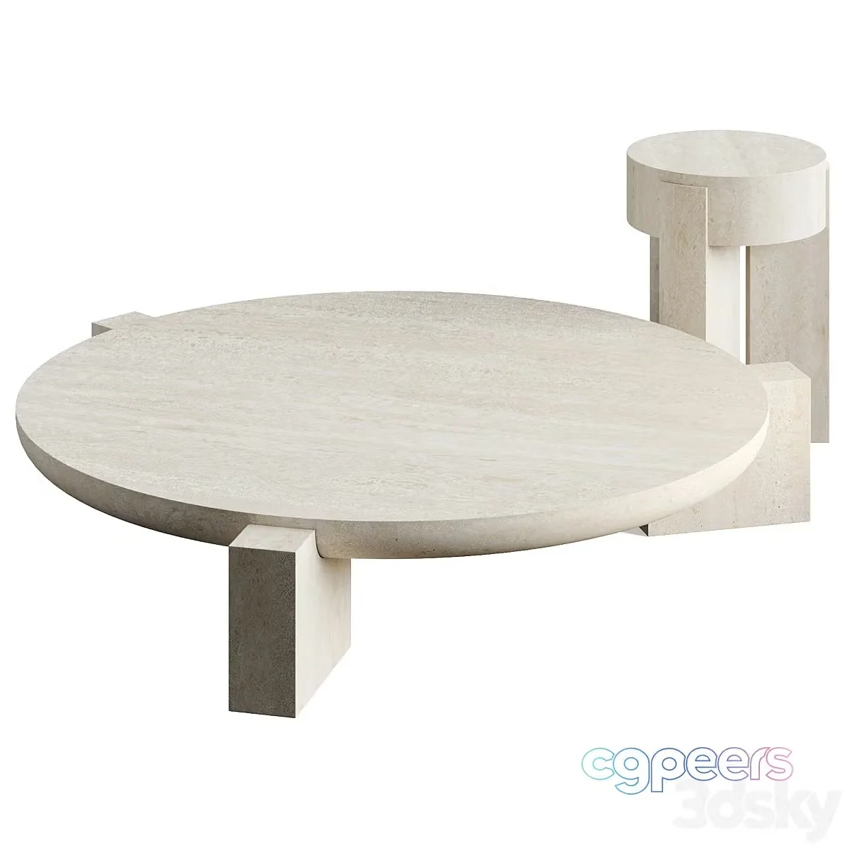 3ds Max Free – Martin Massé Vola Coffee Table