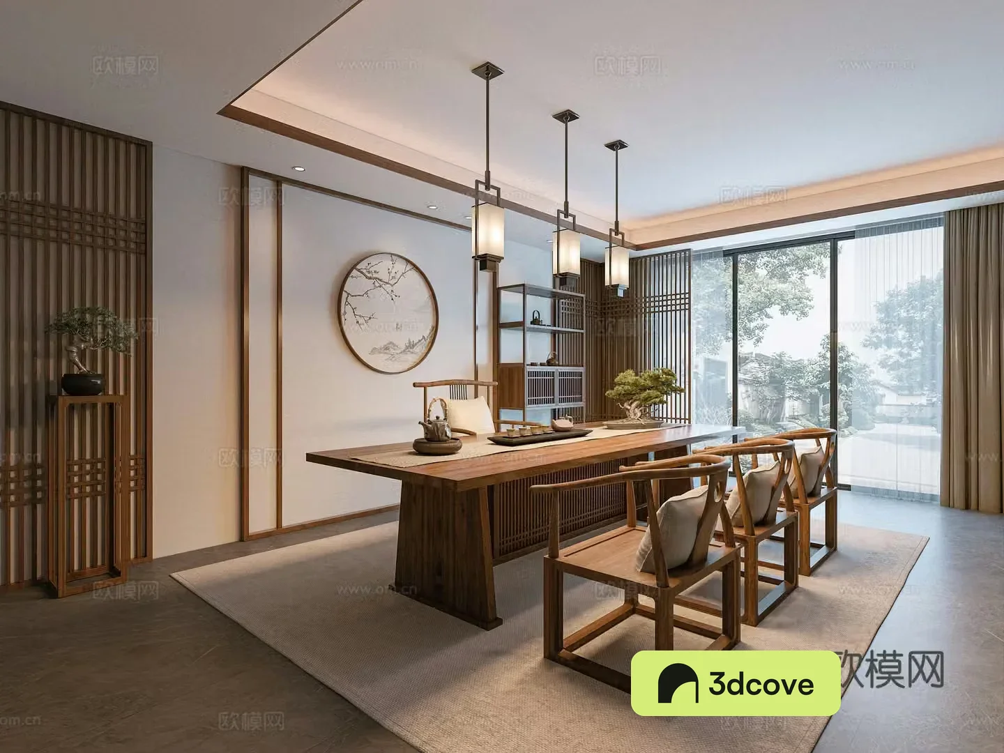 New Chinese tea room