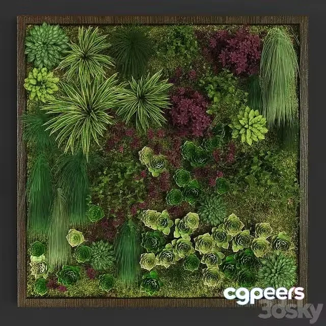 3ds Max Free – Vertical gardening 04