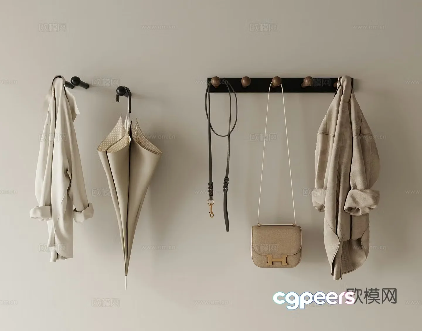 Clothes hanger 3d model