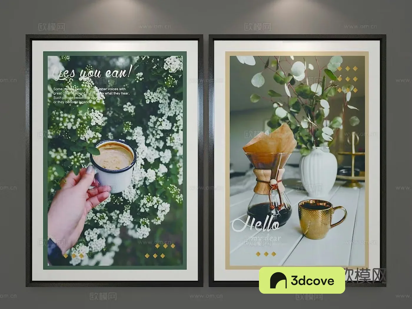 Modern art painting decorative painting