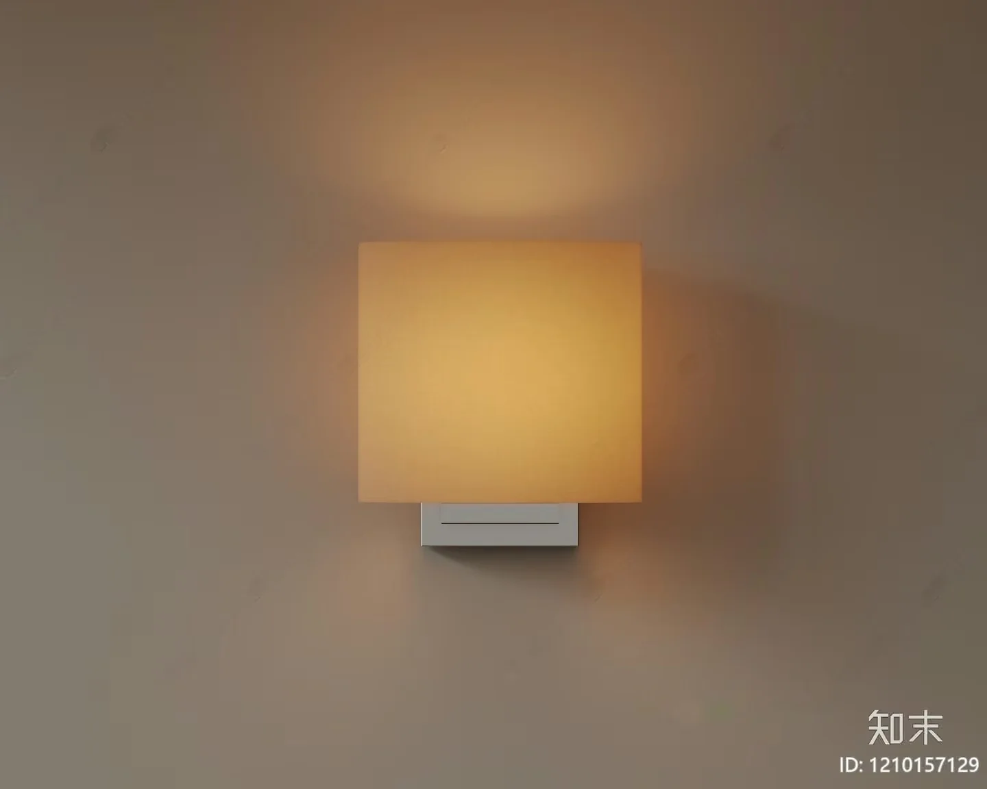 Gold Light Fixture 3D Model – 7352 – VRAY Render