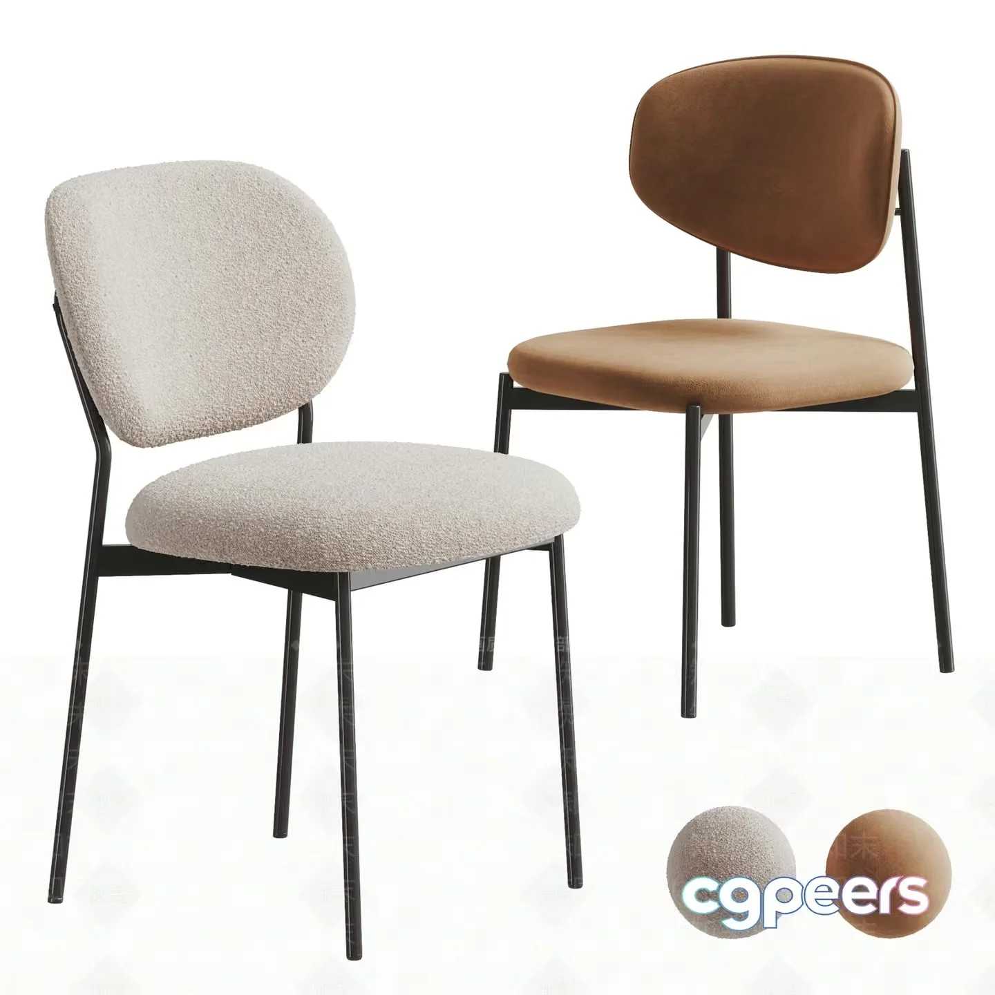 Modern Office Chair 3D Model – 9838 – VRAY Render