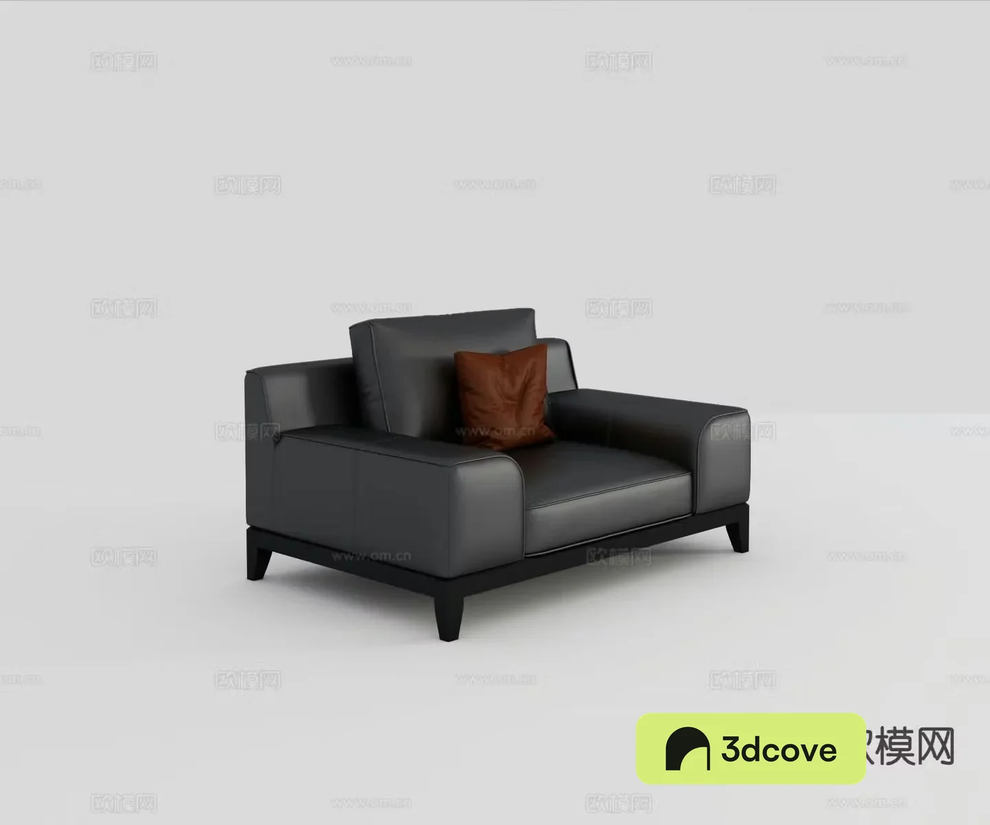 Modern single sofa