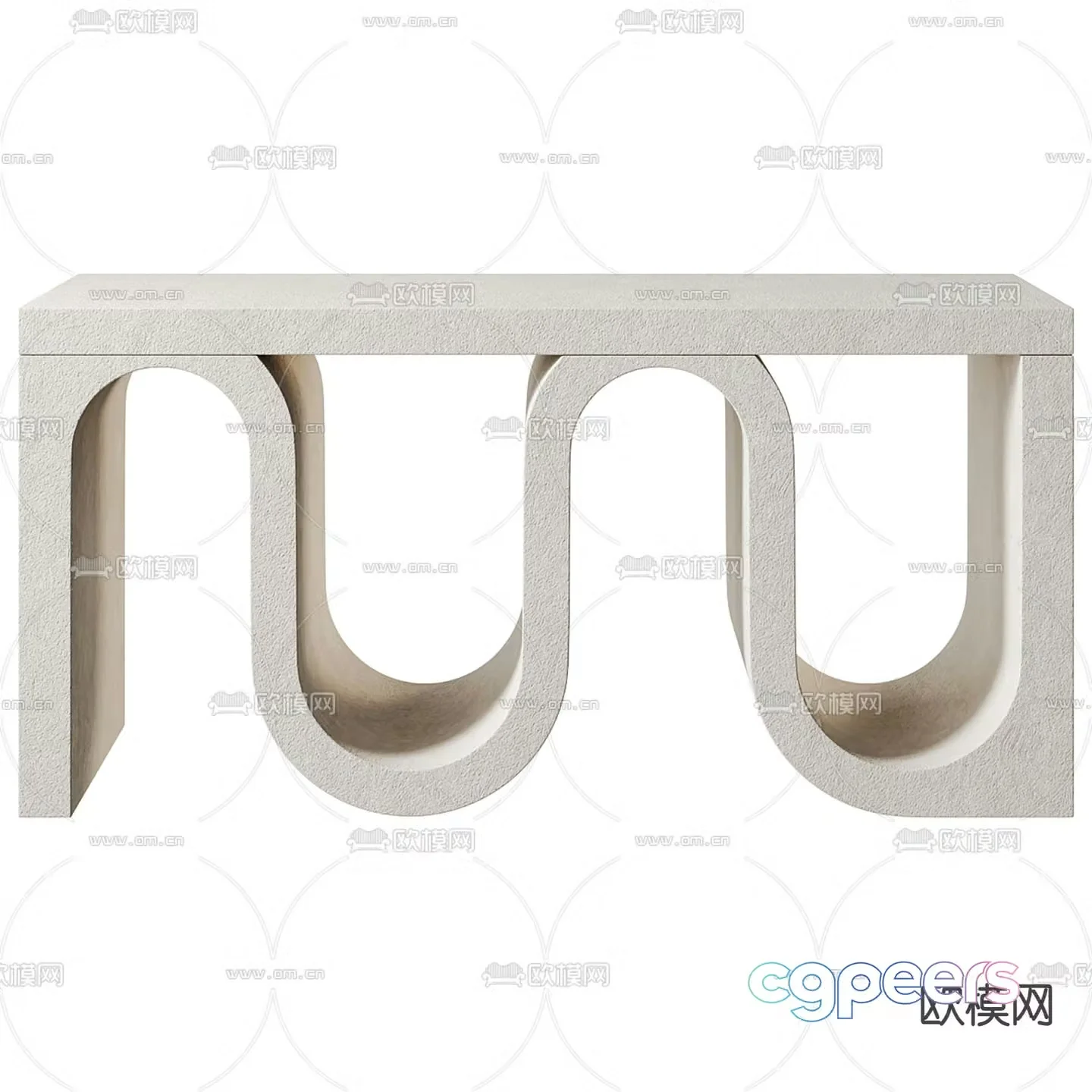 Hooker Furniture End Scenic Deck 3D Model