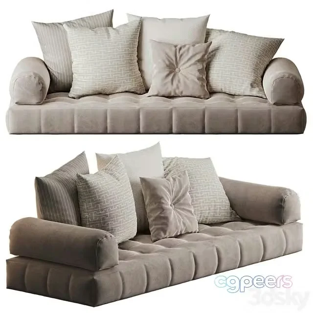 3ds Max Free – Pillows window set2