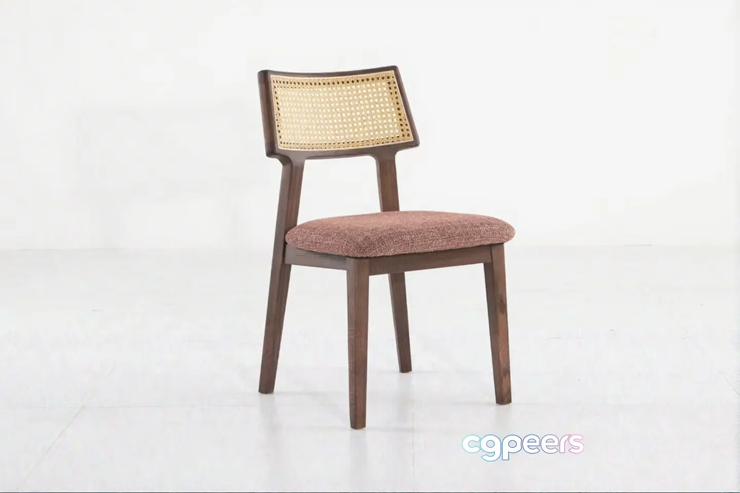 Wooden Dining Chair 3D Model – 15484 – VRAY Render