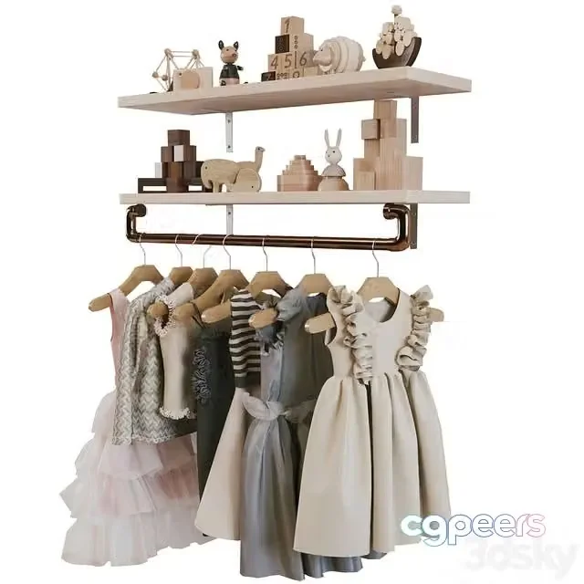 3ds Max Free – Children’s clothes for girls