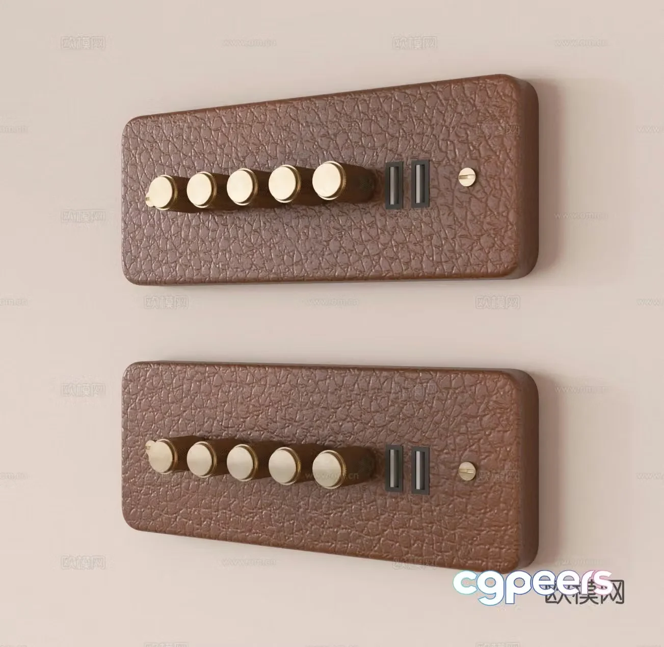 Switch USB socket 3D model