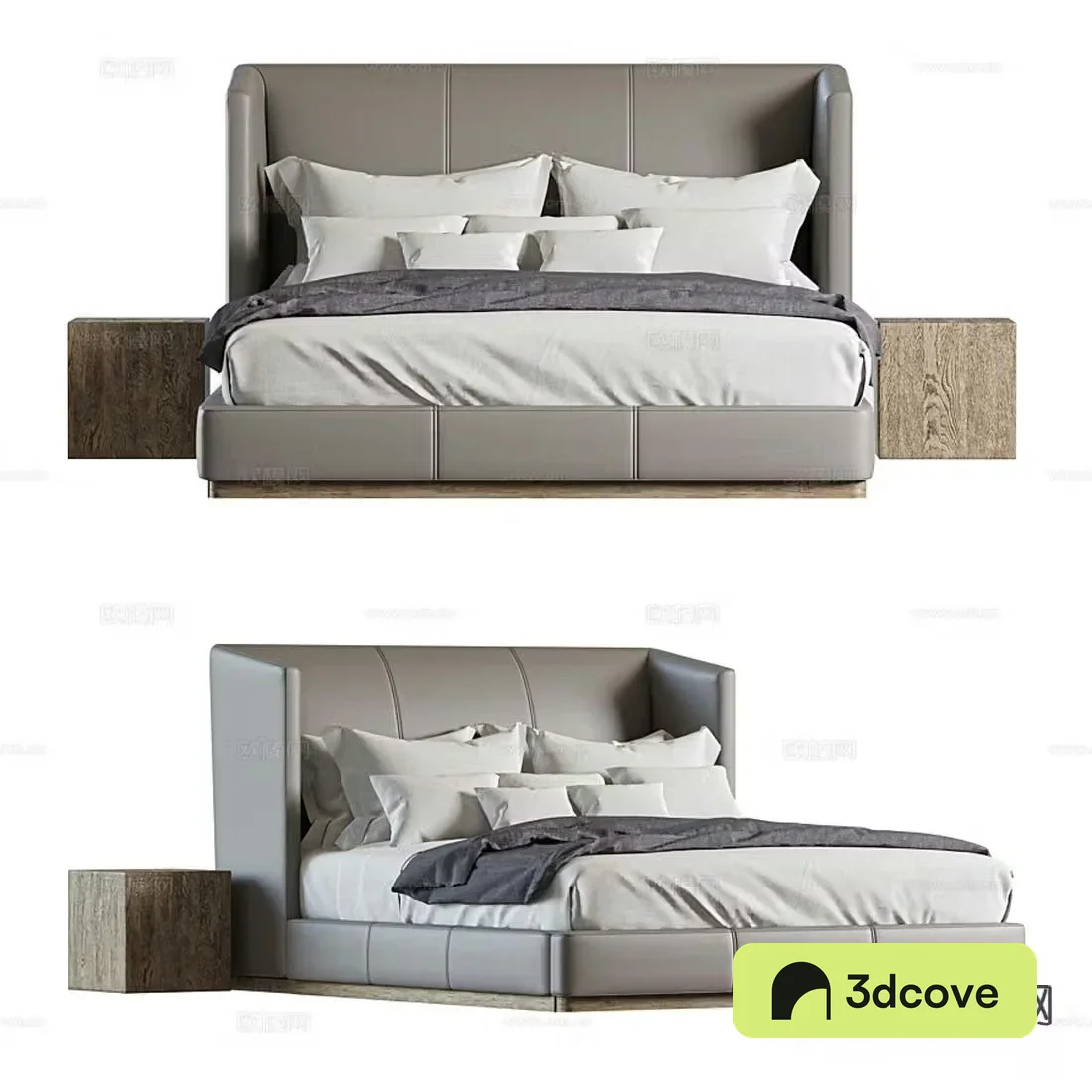 Italian double bed