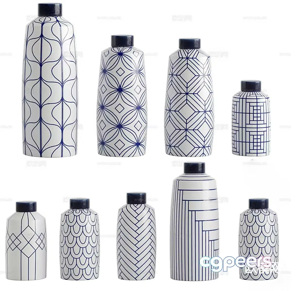 ceramic vessel porcelain 3d model
