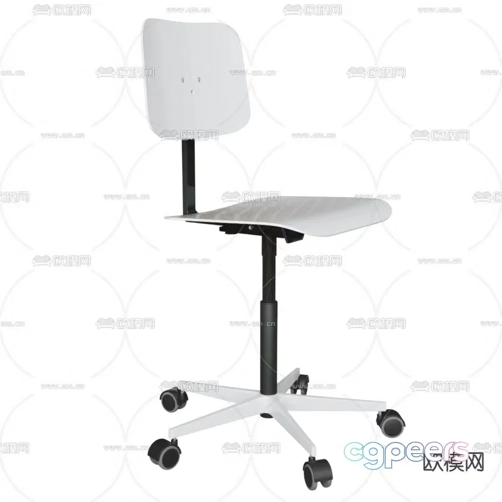 RICHARD office chair shift chair staff chair 3d model