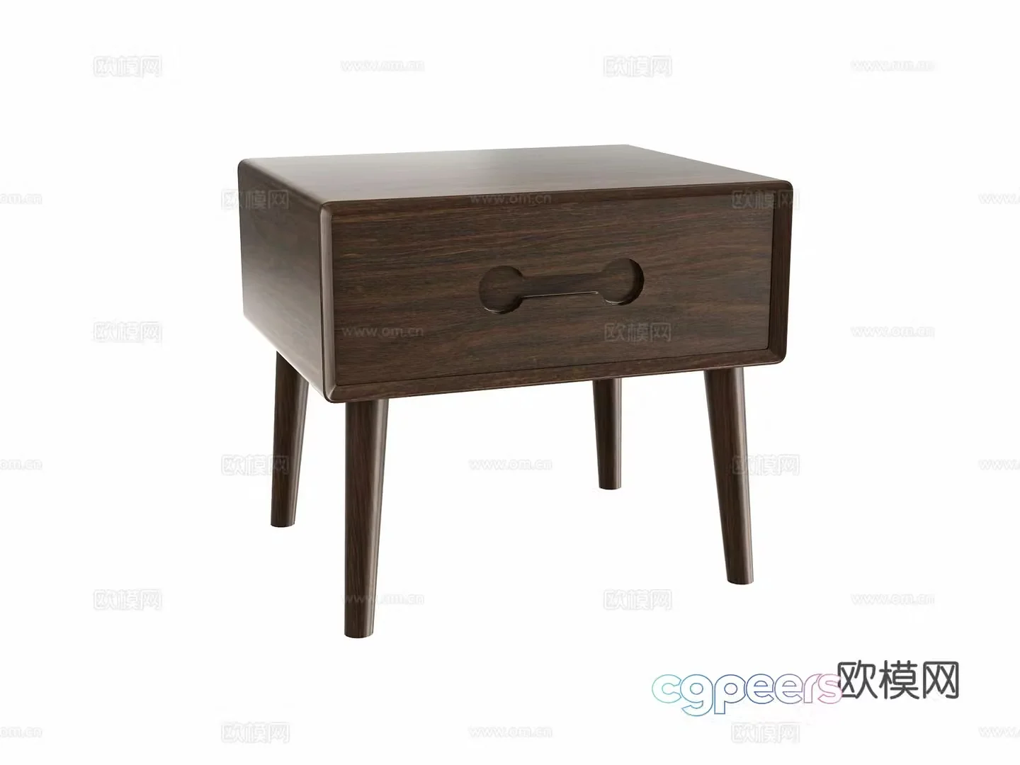 bedside table 3d model