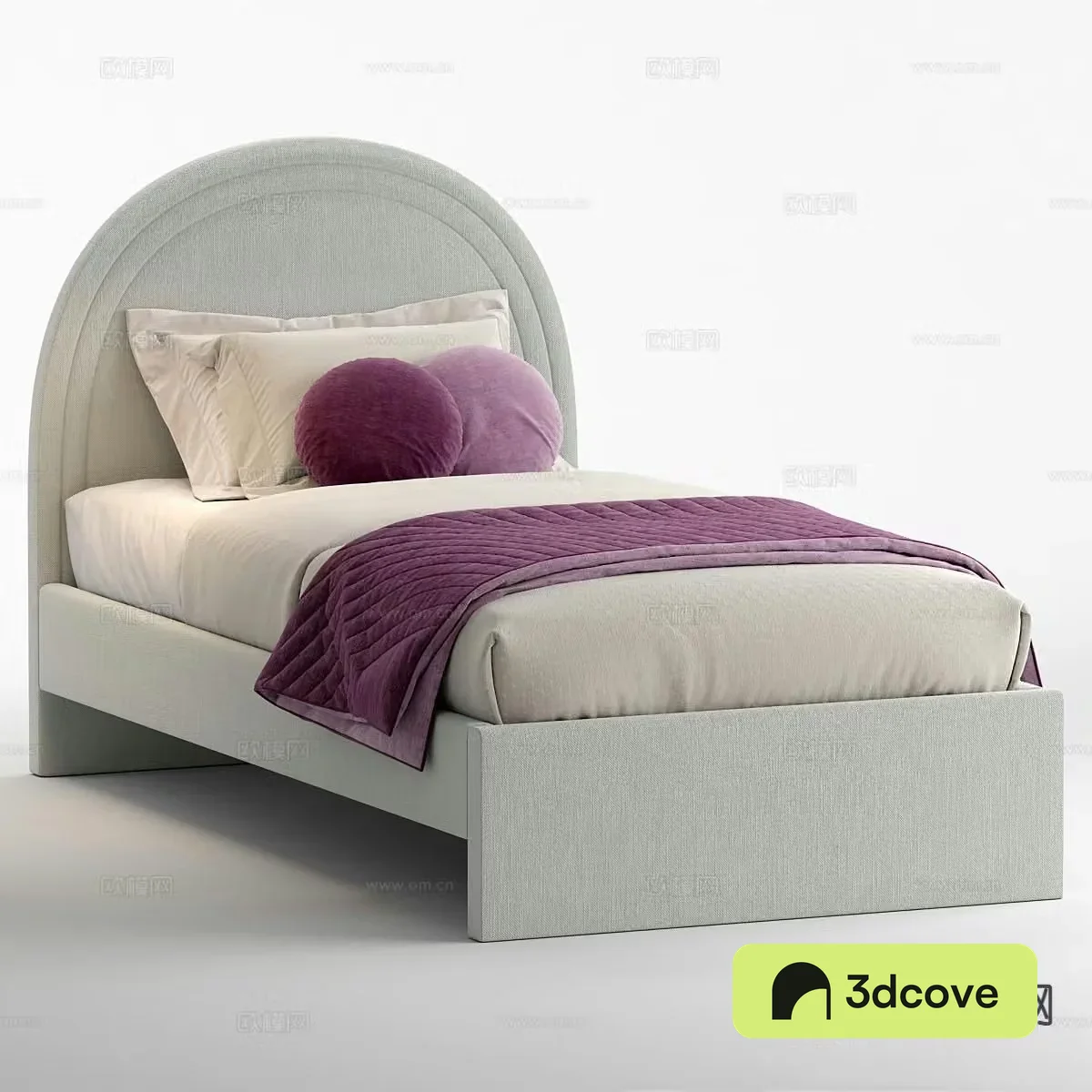 Westelm nordic single bed